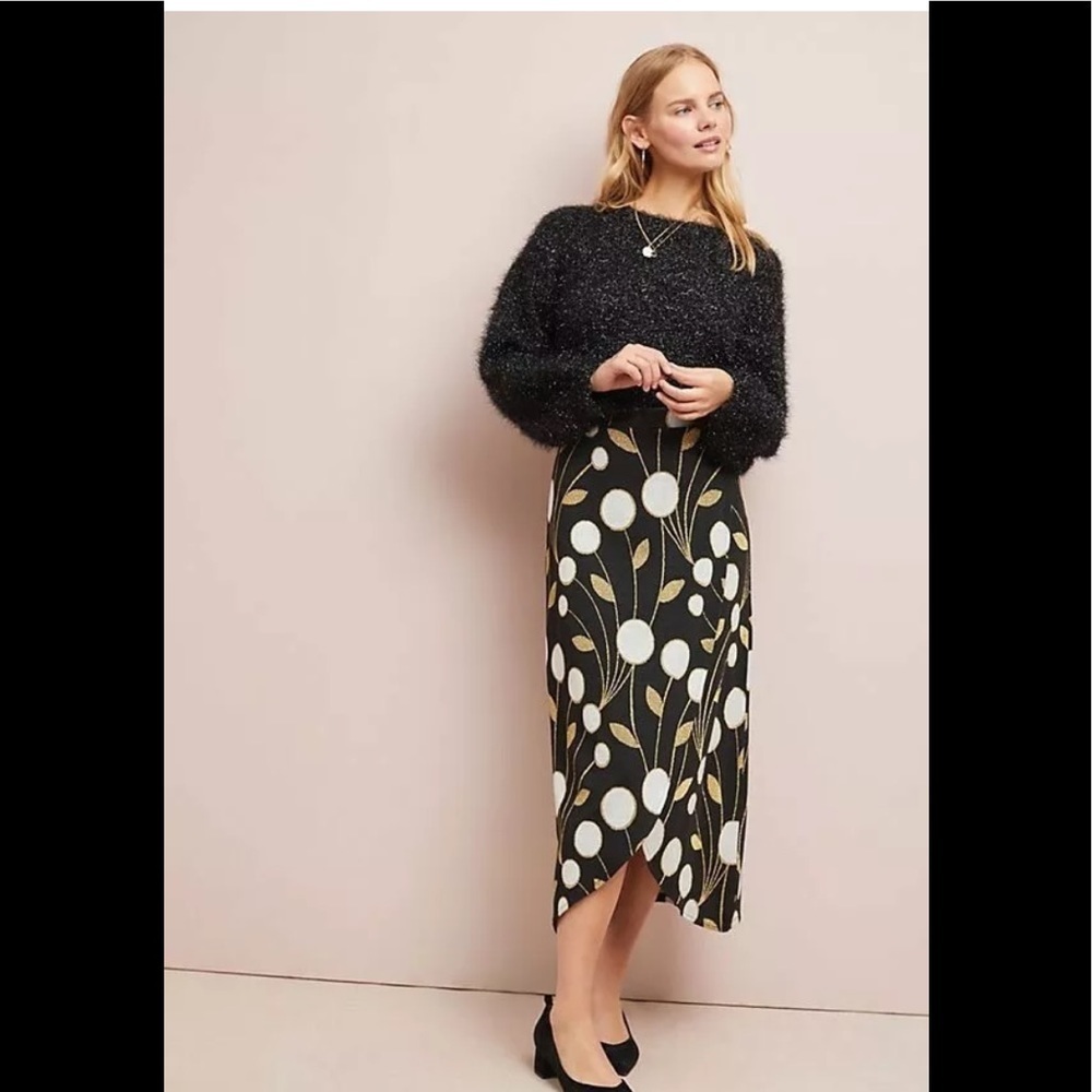 New Anthropologie Maeve Craspedia skirt M or S